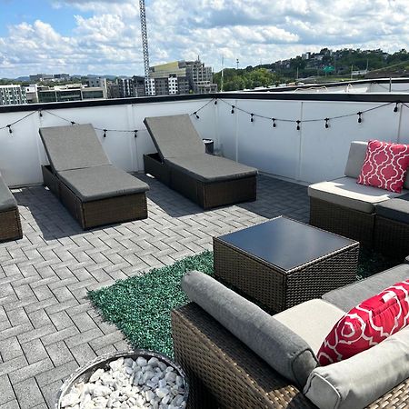 Luxury Townhome Skyline Views Mins To Dt Nashville Ngoại thất bức ảnh