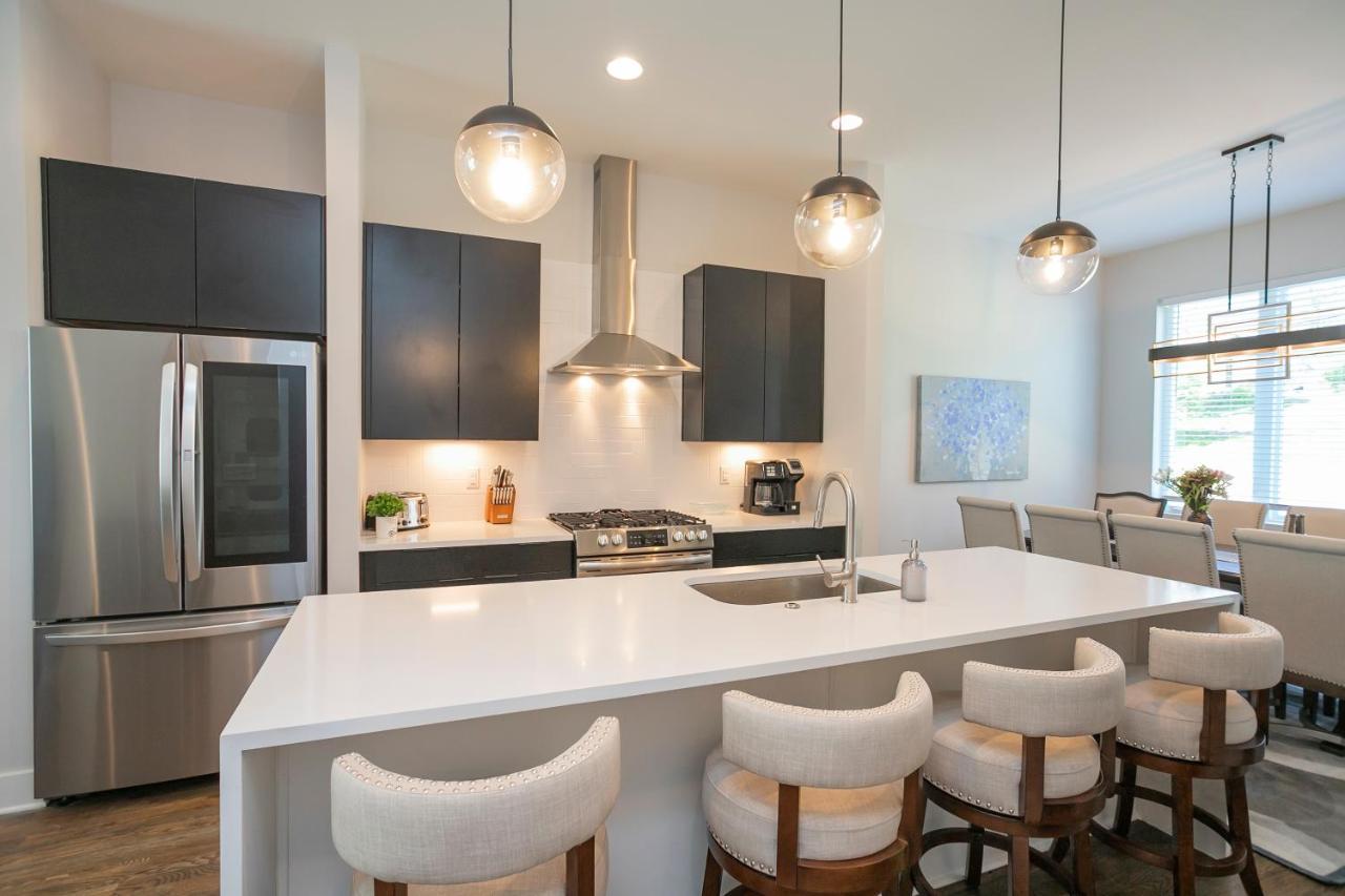 Luxury Townhome Skyline Views Mins To Dt Nashville Ngoại thất bức ảnh