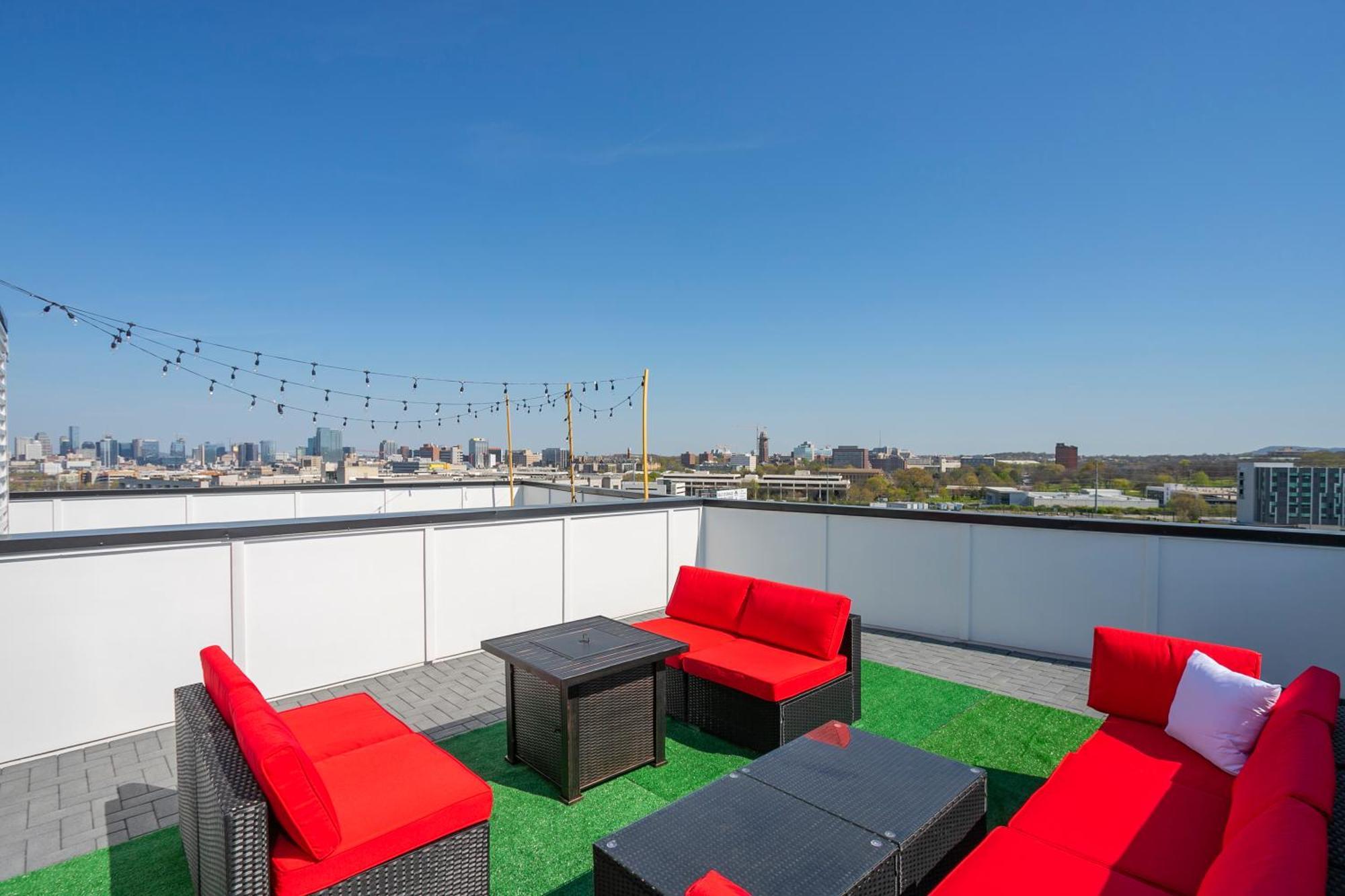 Luxury Townhome Skyline Views Mins To Dt Nashville Ngoại thất bức ảnh