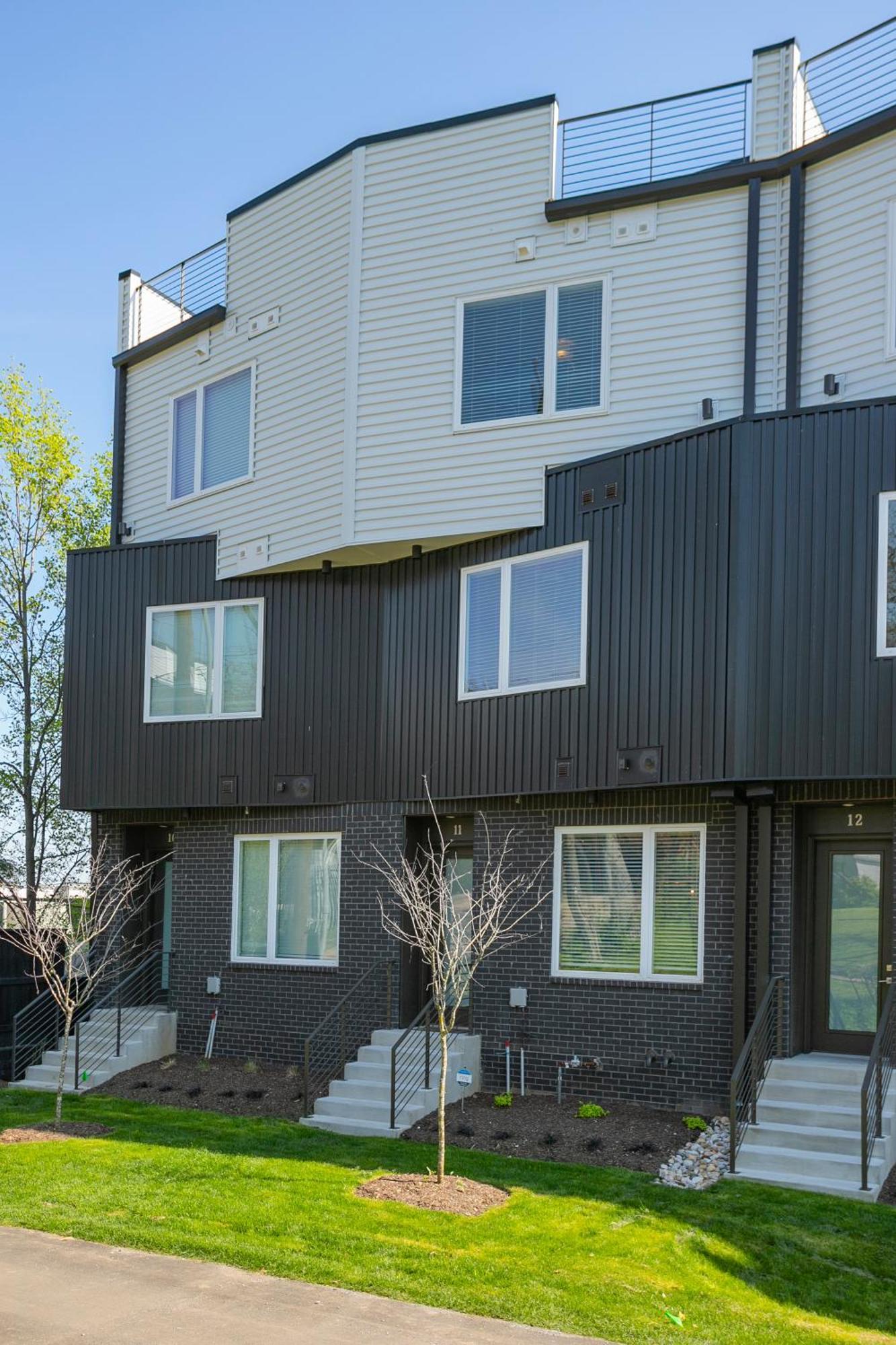Luxury Townhome Skyline Views Mins To Dt Nashville Ngoại thất bức ảnh